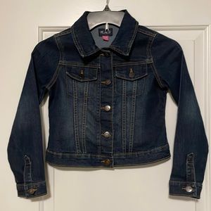 Childrens Place Jean jacket. Dark wash